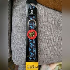 Santa Cruz Screaming Hand dog collar
